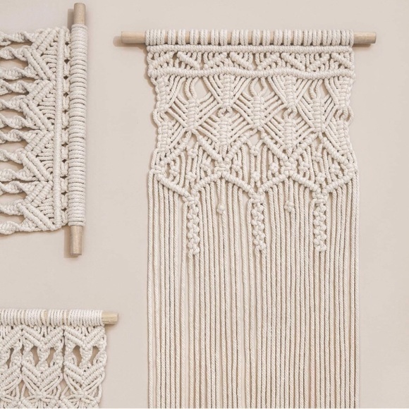 Twinning Handmade Macrame Braided Bohemian Banners - Picture 4 of 14